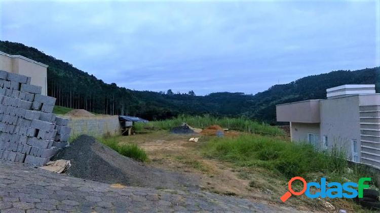 Terreno com 495 m2 em Rio do Sul - Fundo Canoas por 110 mil