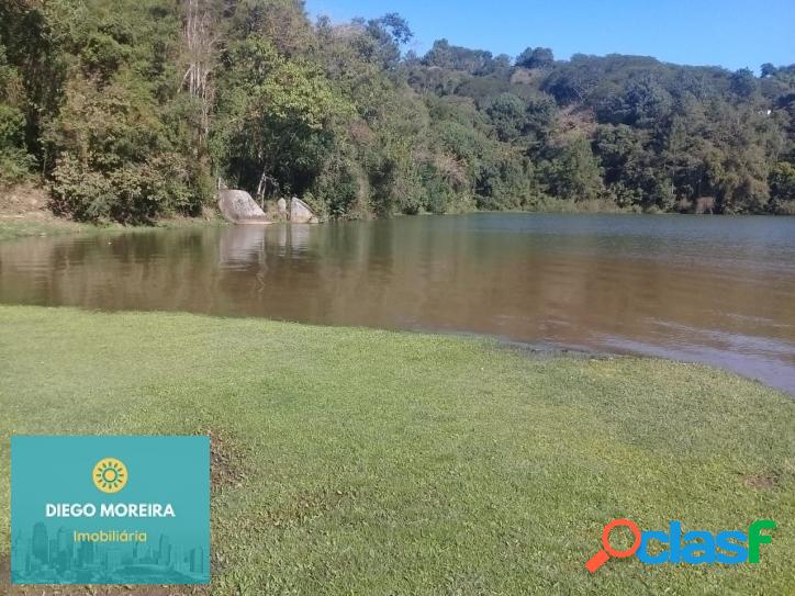 Terreno em Mairiporã com fundo para represa.