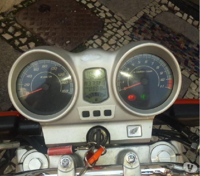 Twister CBX 250R 2008 Vermelha 6 marchas