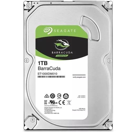 Hd Sata Seagate 1tb Barracuda 7200rpm 100% Original Lacrado#