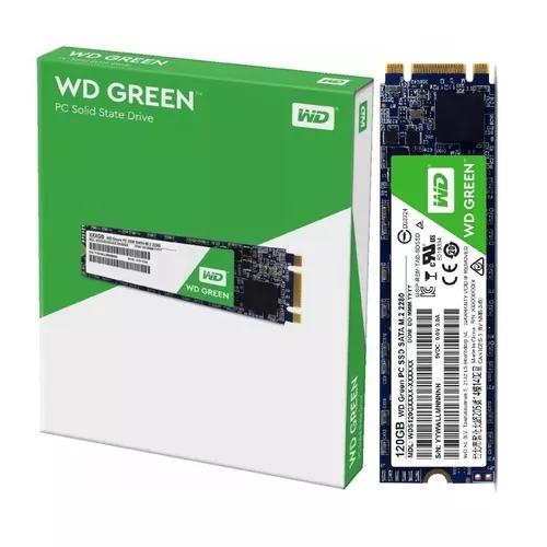 Hd Ssd M.2 M2 Sata Wd Green 120gb Lacrado 100% Original