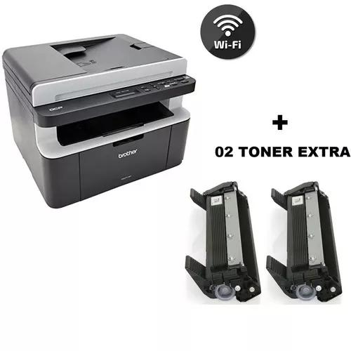 Impressora Brother Multifuncional Wifi Dcp-1617nw + 02 Toner
