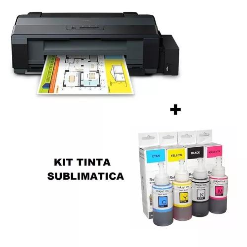 Impressora Epon Colorida L1300 + 01 Kit Tinta Sublimatica