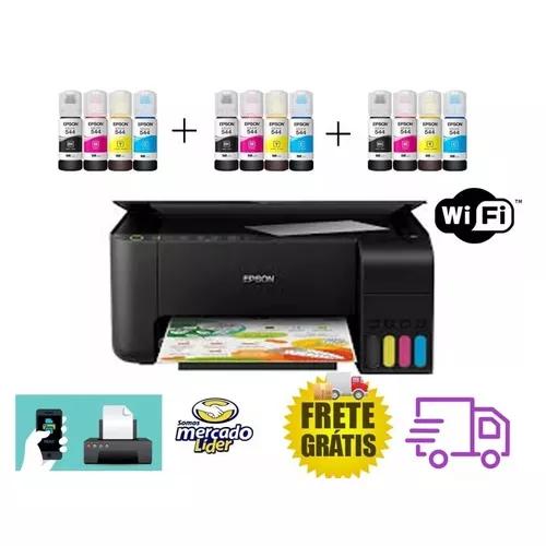 Impressora Epson L3150 + 12 Refil De Tintas Original +brinde