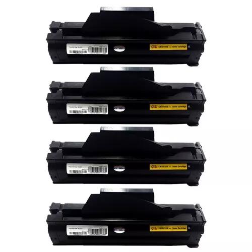 Kit 4 Toner Compatível Mlt-d111 D111 M2020 M2020w M2070w