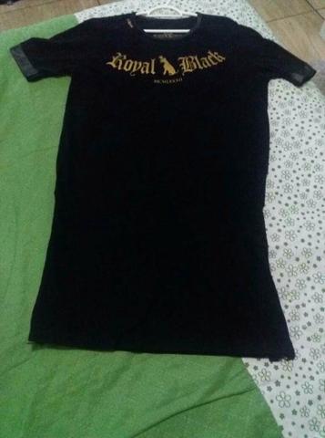 Camisa Da Royal Black Cinza e Amarela