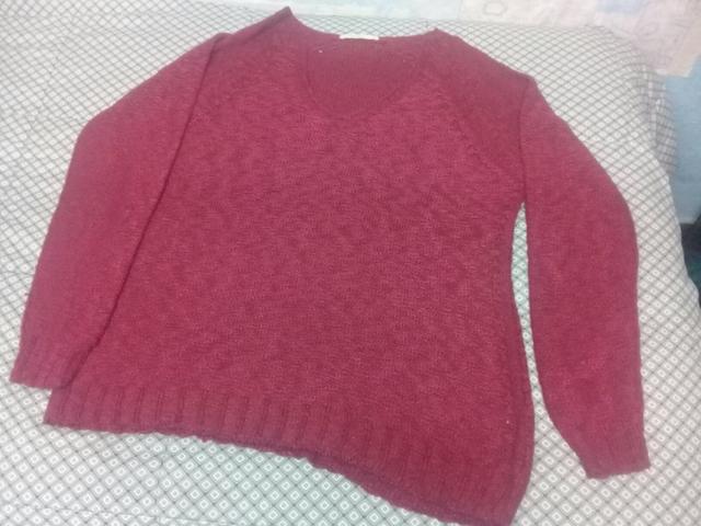 O FRIO CHEGOU!! Blusa de Linha