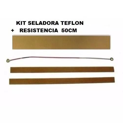 Kit Reparo P/ Seladora Resistência Fita Niquel + Teflon
