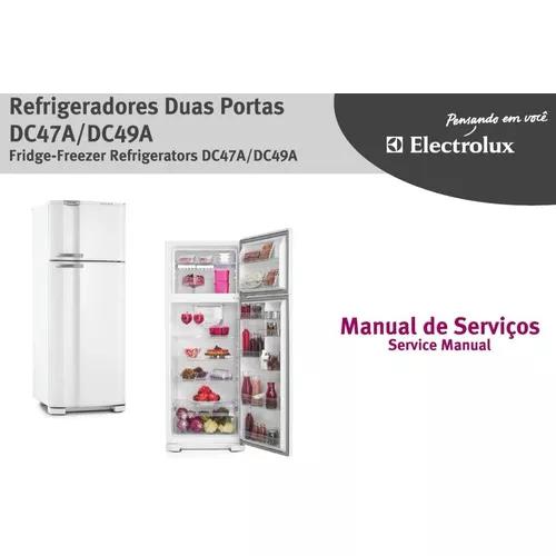Manual Serviço Refrigerador Electrolux Dc47a E Dc49a Pdf