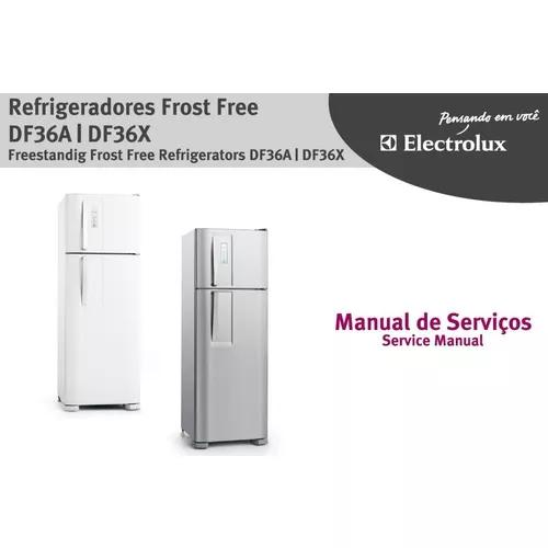 Manual Serviço Refrigerador Frost Fre Electrolux Df36a