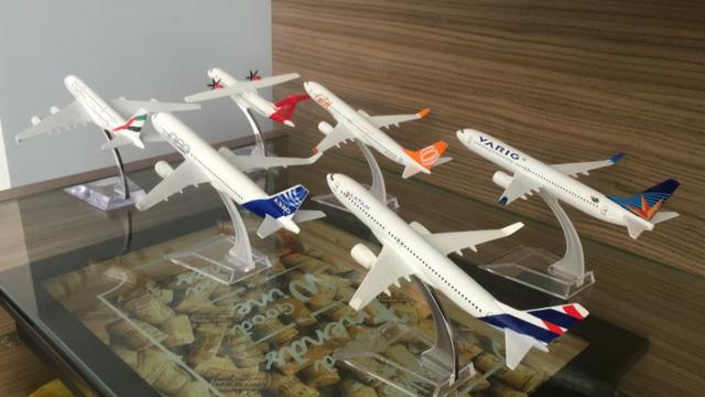 Aeromodelos - Diversas companhias aéreas
