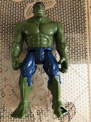Boneco Hulk Original Grande 30X16 Marvel