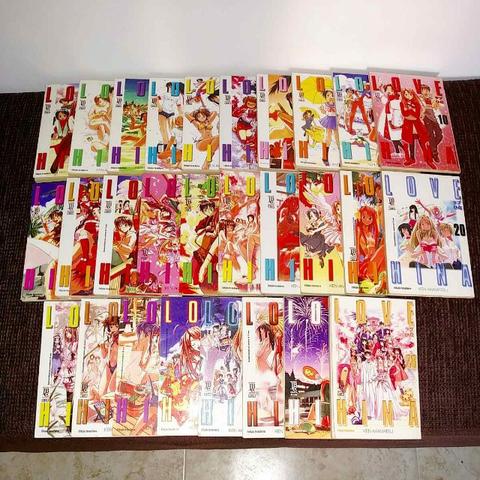 Coleção completa mangá love hina