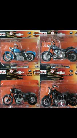 Coleção de motos HarleyDavidson /MAISTO