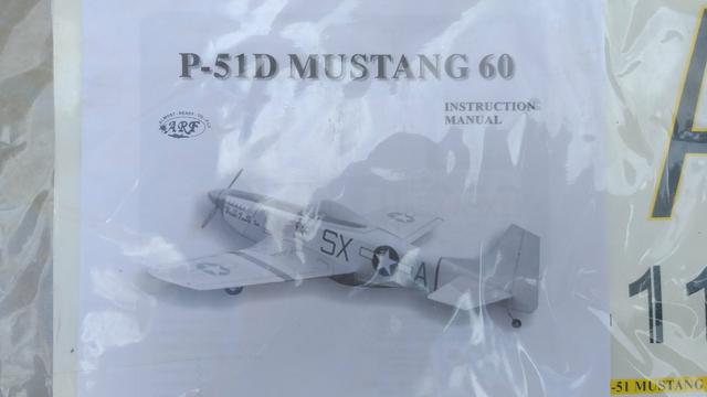 Kit aeromodelo mustang