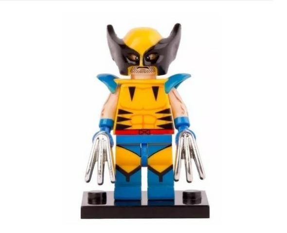 Lego Wolverine Retro Dc Marvel Super Herois