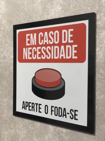 Placas Decorativas Legião Nerd