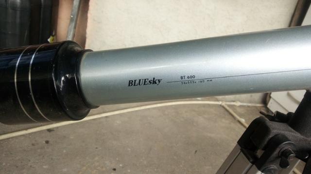 Telescópio BlueSky BT600. Vendo do jeito que se encontra