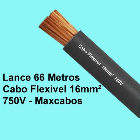 66 Metros Cabo Flexível 16mm² - 750V