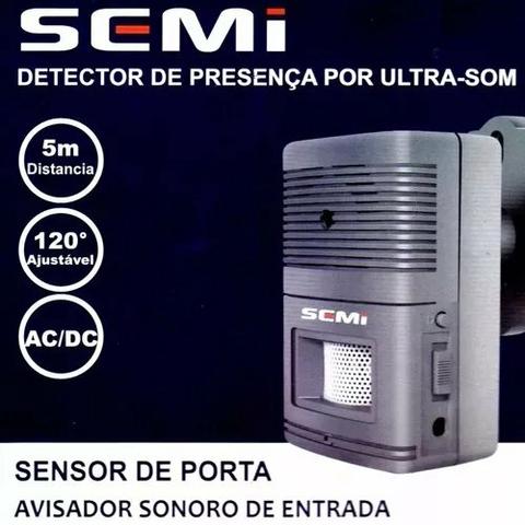 Anunciador Sensor De Presença Sonoro Sd-300d - Semi