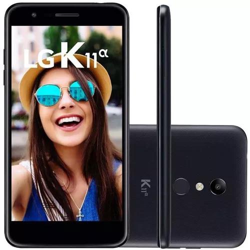 Celular Lg K11 Alpha Lmx410btw Dual 16gb Tela 5.3 Preto