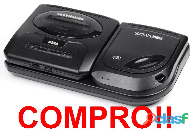 Compro Sega Mega Drive, 32x, Sega CD Mega CDx: jogos fitas