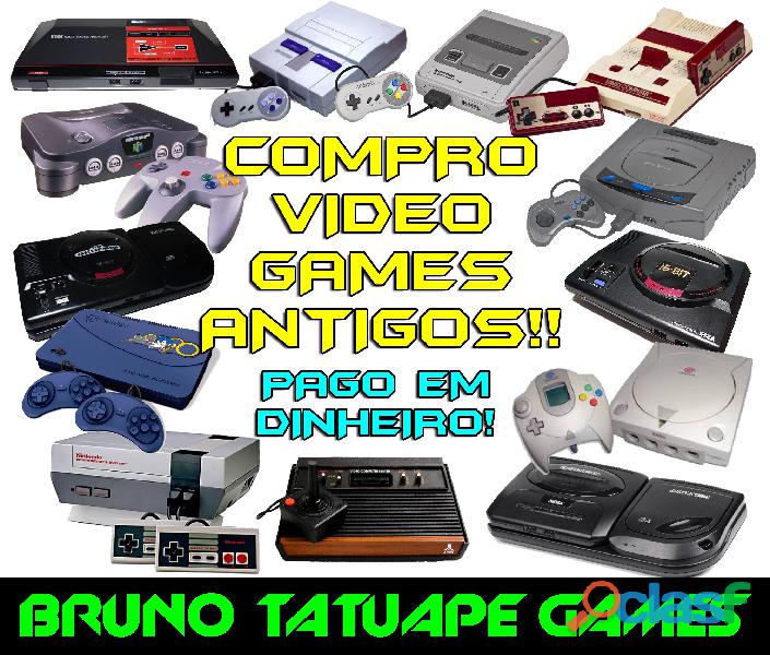 Compro Video Games Antigos: Atari Sega Mega Drive Master