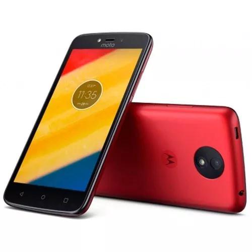 Motorola Moto C Plus Xt1725 One Sim 16gb 4g Vermelho Oferta