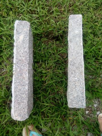 Pedras decorativas, e calçamento