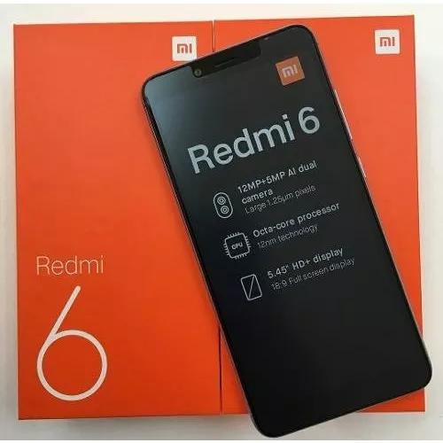 Smartphone Xiaomi Celular Redmi 6 32gb Black Friday Brinde