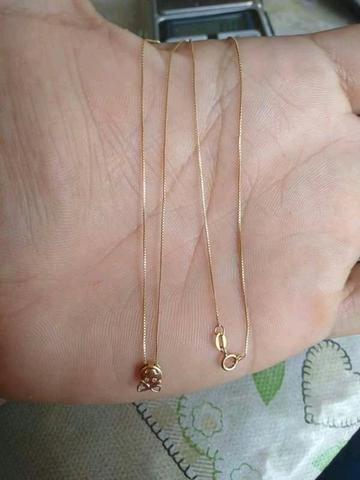 Colar de ouro feminino