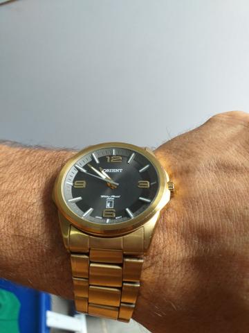 Vendo relógio Orient Dourado