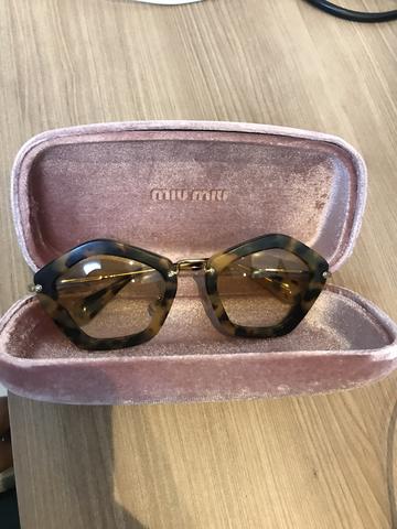 Óculos miu miu SMU 060 onça Original