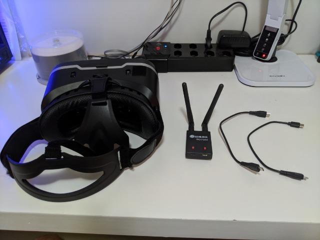 BlitzWolf VR Box + Receptor ROTGg para FPV (DJI ou