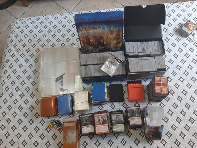 Coleção de Magic +  cartas