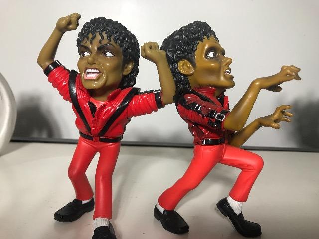Figuras Michael Jackson Thriller Comemorativa Edição Rara