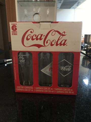 Garrafas históricas Coca-Cola