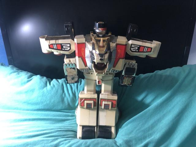 Megazord Power Ranger Branco - RARO