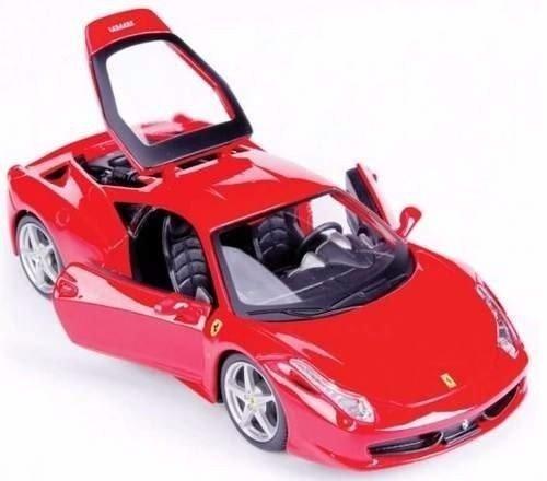 Miniatura Ferrari Vermelha Maisto 458 Itália Novo