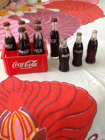 Miniaturas de Coca Cola