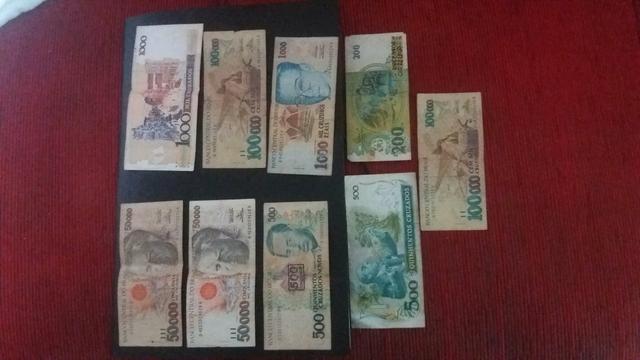 Notas relíquias