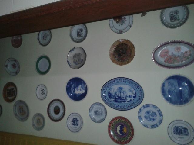 Pratos de parede