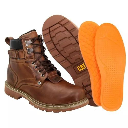 Bota Coturno Caterpillar Palmilha Gel (costurada)