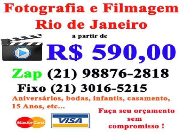 Filmagem e fotografia rio de janeiro