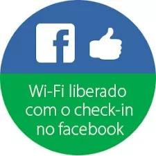 Wifi Com Check-in Pelo Facebook