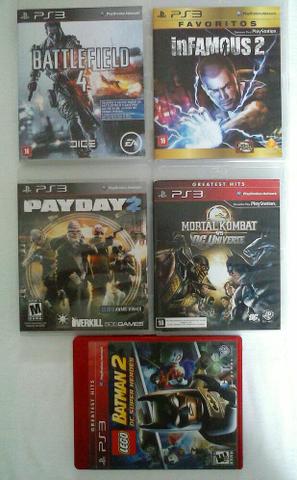 5 jogos PS3