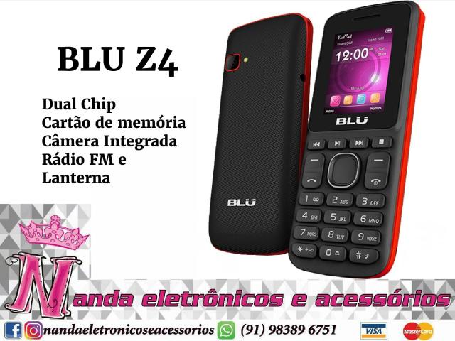 Celular Blu Z4 Music. Dual Chip. Bluetooth Rádio FM.