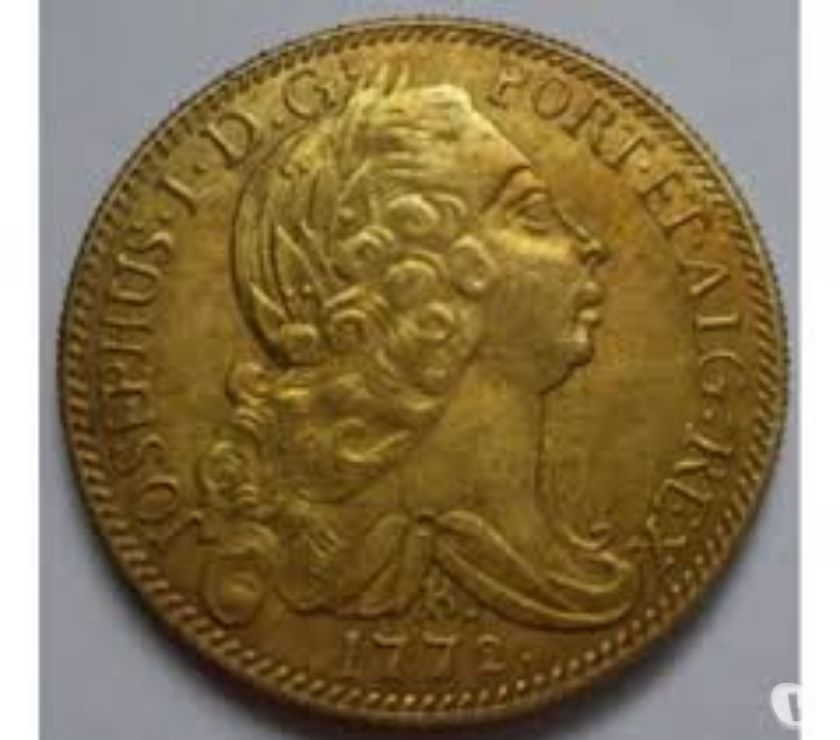 Compra e venda de moedas de ouro brasileiras antes de 