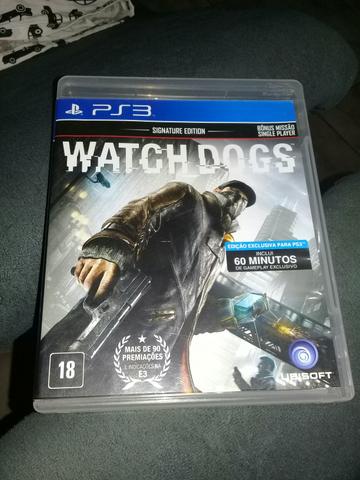 Jogo Watch Dogs PS3 (aceito cartão)