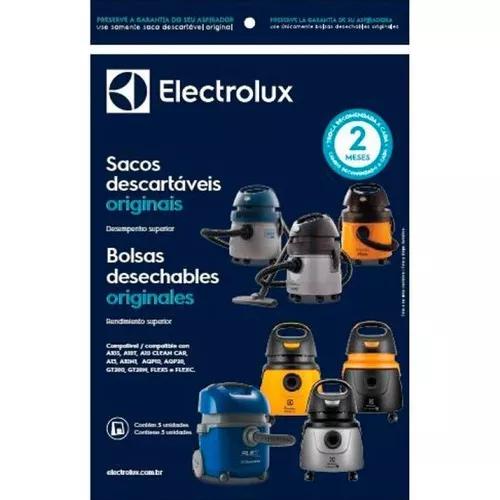 Kit C/ 3 Sacos Descartáveis Aspirador Electrolux Aqp20